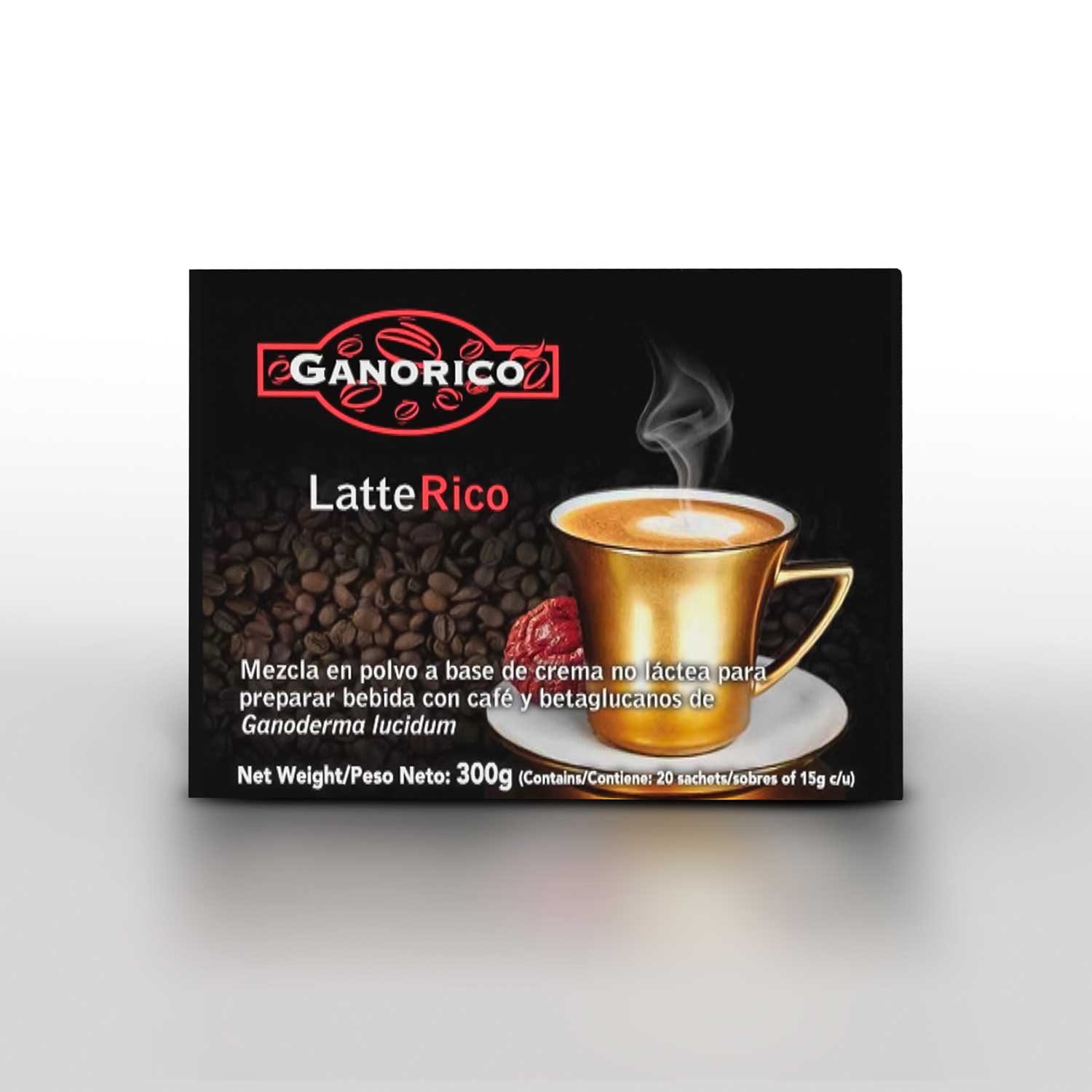 Ganocafe Café Latte Con Trufa Saludable X20 Sobres - Imagen 2