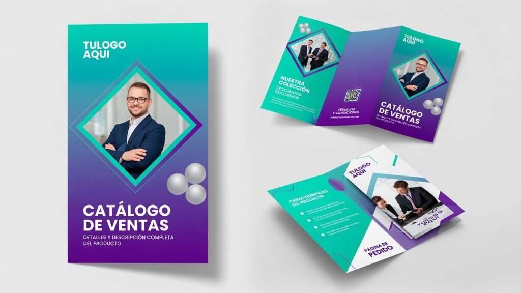 Trípticos Corporativos 25 unidades Full Color