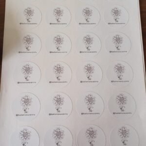 Sticker personalizados — 100 unidades
